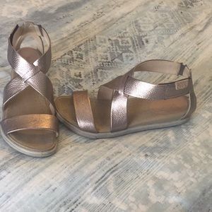 ecco damara mens gold